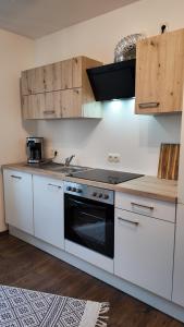 مطبخ أو مطبخ صغير في Wohnung pascal