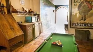 Biliár nebo kulečník v ubytování Hacienda Tamarindo