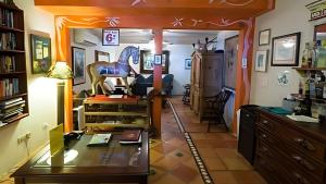 Posezení v ubytování Hacienda Tamarindo
