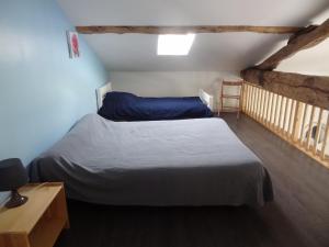 Postel nebo postele na pokoji v ubytování Gîte Les écureuils