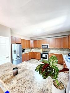 Η κουζίνα ή μικρή κουζίνα στο Luxury Villa Inground Heated swimming pool & a Hot Tub