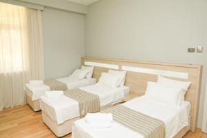 Letto o letti in una camera di Hotel Martini Kvariati