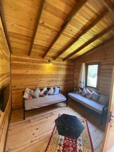 Posezení v ubytování Suzi'nin Bahçesi Bungalov Evler