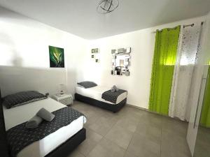 Posteľ alebo postele v izbe v ubytovaní Villa Chiara + 37 fotografií