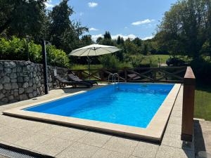 Swimmingpoolen hos eller tæt på Gorski kotar , Kuća za odmor Kratohvil