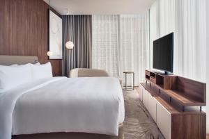 TV a/nebo společenská místnost v ubytování JW Marriott Hotel Guadalajara
