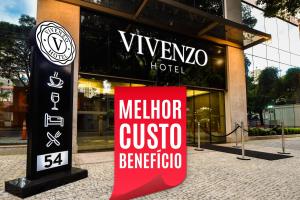 Um certificado, prêmio, placa ou outro documento exibido em Hotel Vivenzo Savassi Belo Horizonte