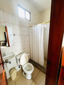 Koupelna v ubytování Hostal Luxuria Place