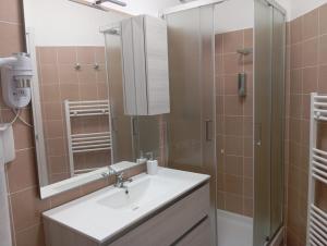 Koupelna v ubytování B&B Guesthouse La Casetta Di Sutri sulla Francigena + 34 fotografií