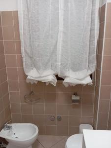 Koupelna v ubytování B&B Guesthouse La Casetta Di Sutri sulla Francigena