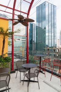 Balkón nebo terasa v ubytování Suzu Saigon - A Boutique Hotel