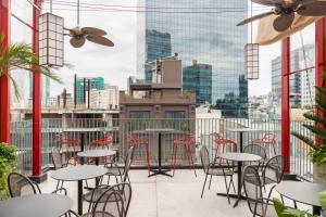 Balkón nebo terasa v ubytování Suzu Saigon - A Boutique Hotel
