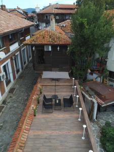 Balkón nebo terasa v ubytování Nea Mesemvria Boutique