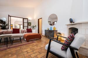 Giường trong phòng chung tại 3BR Paradise, Casa Azul by HM