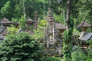 Zahrada ubytování The Evitel Resort Ubud