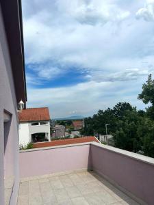 a view from the balcony of a house at Beautiful Villa near Medjugorje in Međugorje