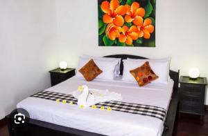 Postel nebo postele na pokoji v ubytování Holiday Villa