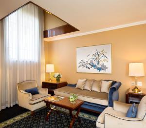 Posezení v ubytování Starhotels Du Parc