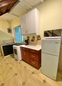 Køkken eller tekøkken på Guesthouse in Bosques de Santa Elena 2
