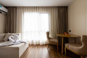 Posezení v ubytování Bole Jing Pin Hotel