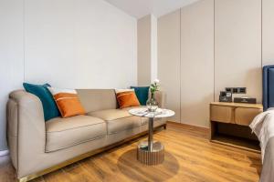 Posezení v ubytování Bole Jing Pin Hotel
