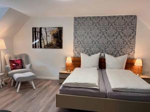 Postel nebo postele na pokoji v ubytování ITH Apartments