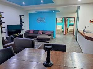 Μια τηλεόραση ή/και κέντρο ψυχαγωγίας στο Rosarito Beach House
