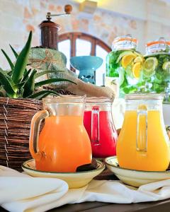 Boissons dans l'établissement Masseria Le Lamie