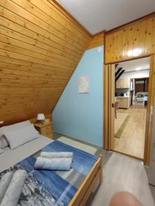 Postel nebo postele na pokoji v ubytování Apartman "SaraP" Metković