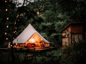 Zahrada ubytování Hoopoe Glamping