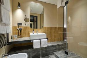 Koupelna v ubytování Best Western Hotel Biri