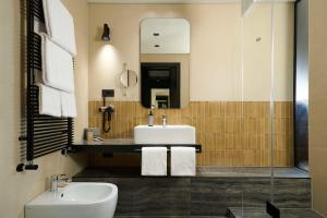 Koupelna v ubytování Best Western Hotel Biri