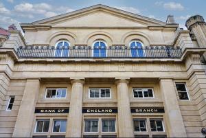 a building with a balcony on top of it at The Sovereign Suite - 2 Bedroom Apartment in Central Bristol by Mint Stays in Bristol
