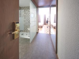 Koupelna v ubytování Hotel Albret