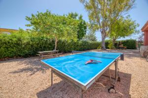 Stolný tenis v ubytovaní Villa Kentia Mallorca, charming and stylish country house close to Palma alebo v jeho okolí
