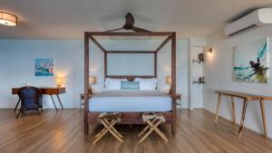 Ένα ή περισσότερα κρεβάτια σε δωμάτιο στο Spectacular 5BR luxury villa with infinity pool +59 φωτογραφίες