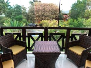 En balkon eller terrasse på Doce lar flat