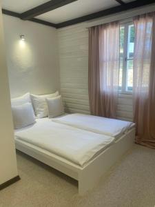 Voodi või voodid majutusasutuse B&B Vltavín toas