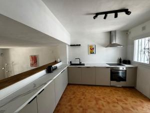 Køkken eller tekøkken på Marina De Casares beach house