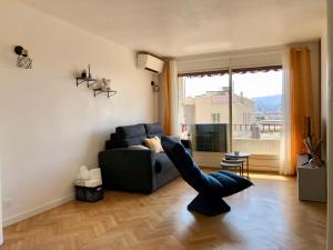 Posezení v ubytování Votre Refuge à proximité des Plages et du Stade Vélodrome