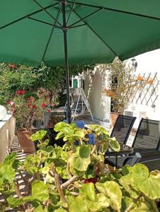Φωτογραφία από το άλμπουμ του Kalimera Summer Apartment on the North Coast of Corfu, featuring a large, sunny flower-filled terrace with mountain views σε Peroúlion