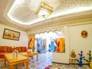 Riad Dar Yassine的休息区