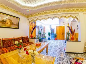Riad Dar Yassine的休息区