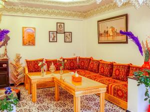 Riad Dar Yassine的休息区