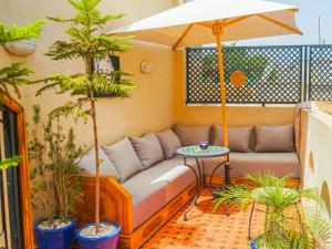 Riad Dar Yassine的休息区