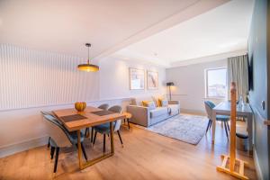 VIP Executive Suites do Marquês Hotel的休息区