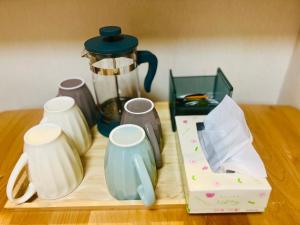 天六苑宿にあるコーヒーまたはお茶
