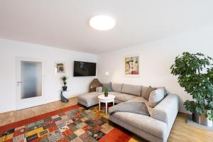 Posezení v ubytování City Apartment Süd