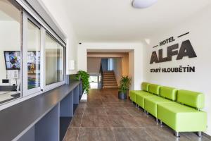 Posezení v ubytování Apartmány Ubytování Alfa