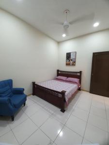 Cama o camas de una habitación en Teratak Ayuni with Private pool